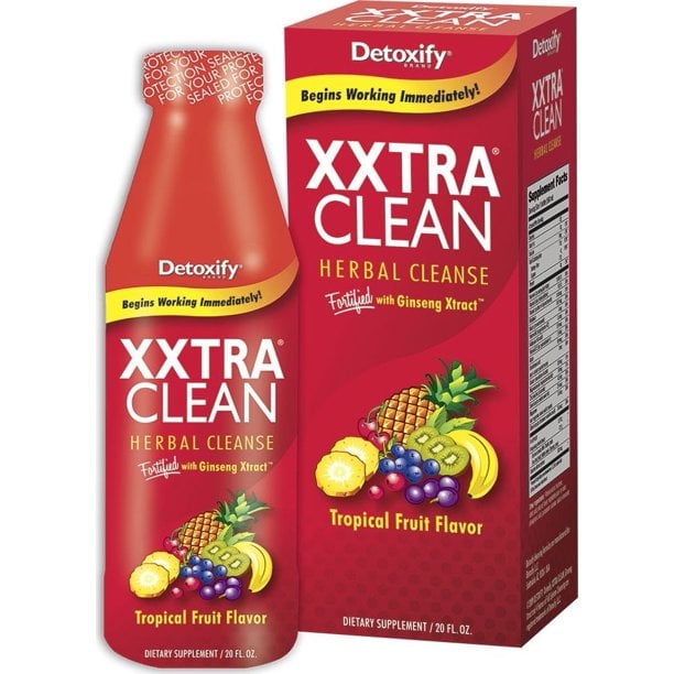 XXTRA CLEAN herbal cleaning drink image courtesy of walmart