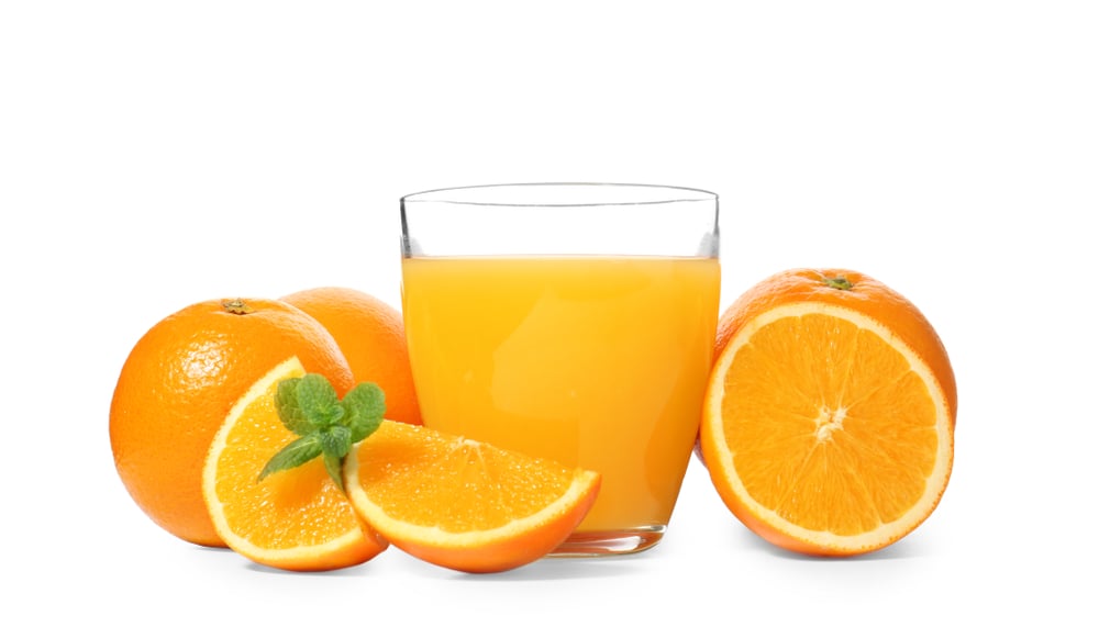 oranges and orange juice