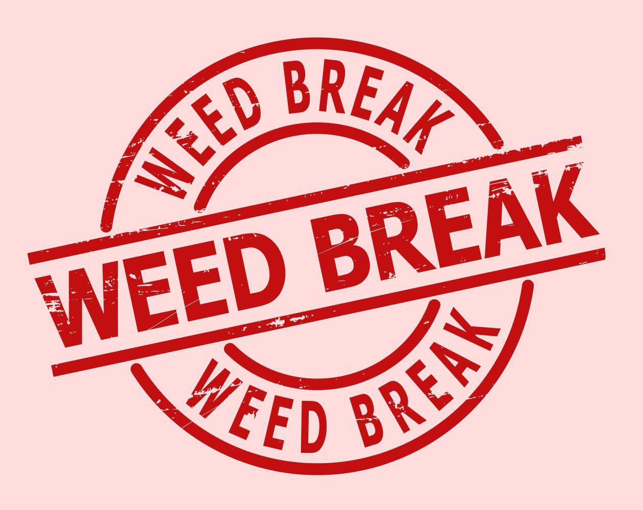 weed break vector